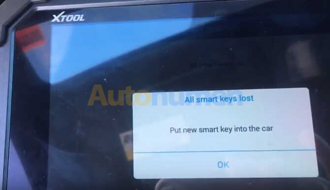 XTOOL X100 PAD2 All Key Lost Programming for Honda Civic 2015 Smart Key-10
