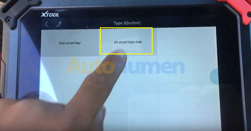 XTOOL X100 PAD2 All Key Lost Programming for Honda Civic 2015 Smart Key-4