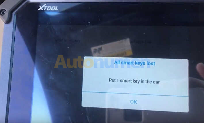 XTOOL X100 PAD2 All Key Lost Programming for Honda Civic 2015 Smart Key-6