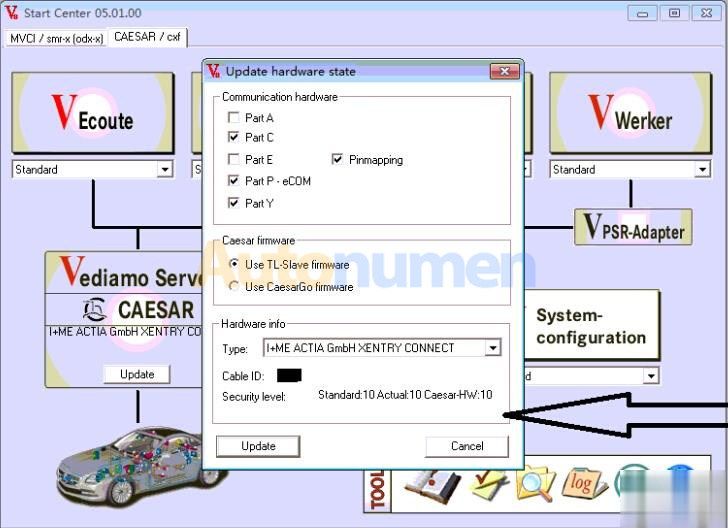 Vediamo works with DoIP Xentry Connect C5 – Confirmed-2 (2)