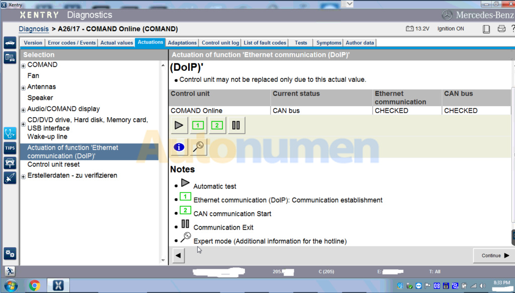 Vediamo works with DoIP Xentry Connect C5 – Confirmed-3 (2)