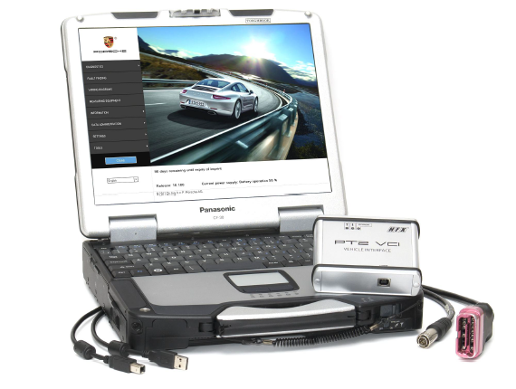 PIWIS II provides exclusive support for Panamera and new Cayenne 92A-1